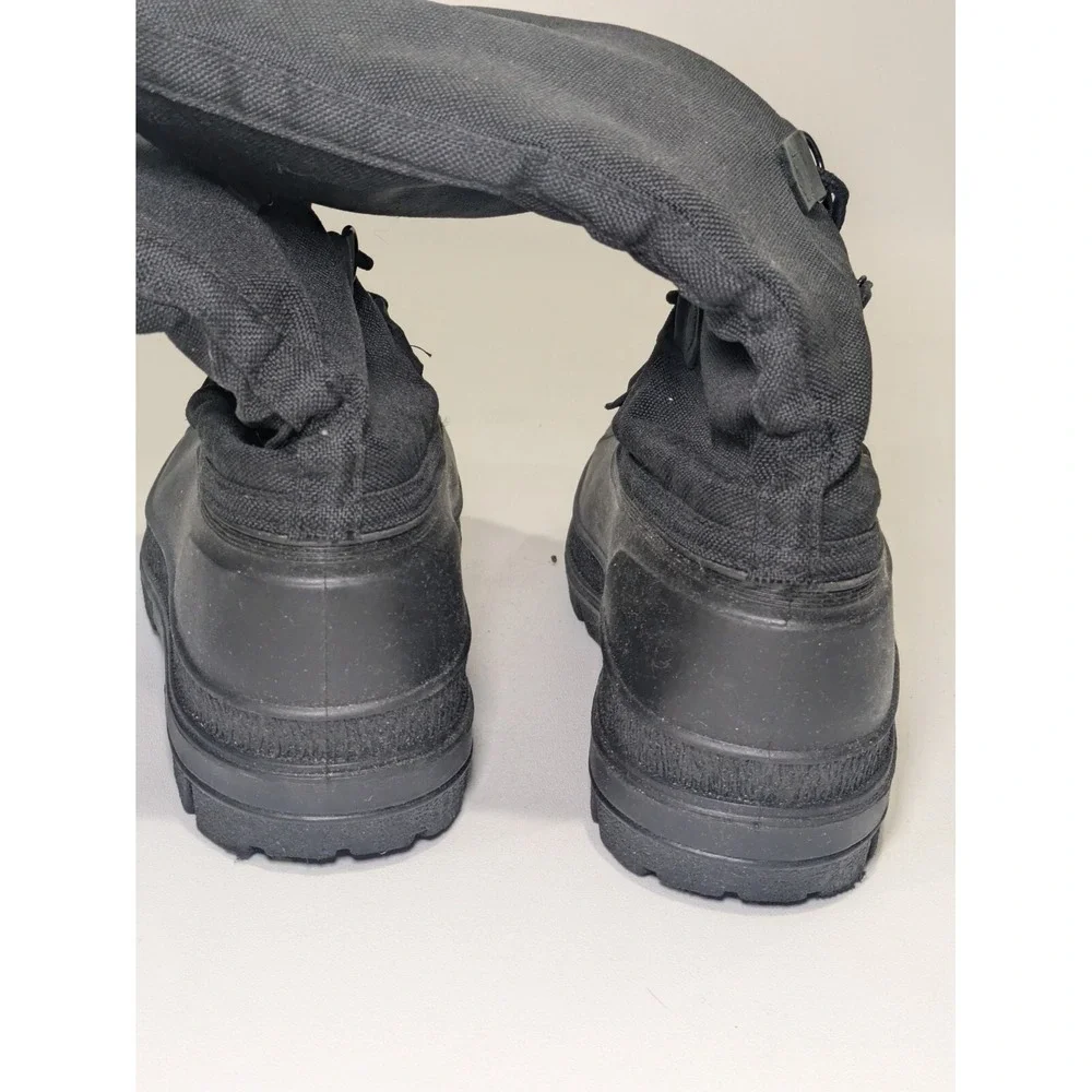 Cabela's Tall Black Insulated Cold Weather Winter Snow Boots, 10 M